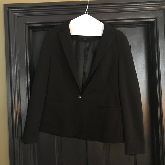 Kenneth Cole Blazer Sz Medium Navy/ Black - Picture 1 of 3